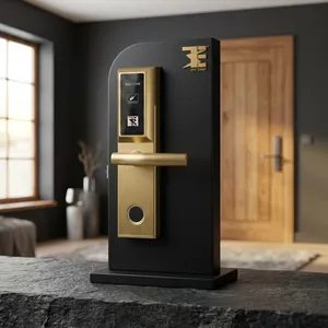 Cerradura Inteligente para Puerta de Hotel TES-302SB de Acero Inoxidable con RFID de TESX Industries, con Tarjeta Electrónica y Sistema de Acceso Controlado por Aplicación - Product Image 4