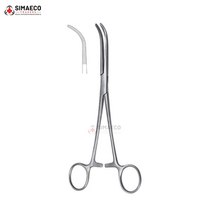 JOHNS HOPKINS Hämostatische Zange 20,0 cm Gebogen Edelstahl Wiederverwendbare Chirurgische Klemmzange Medizinische Qualität OEM Private Label - Product Image 2