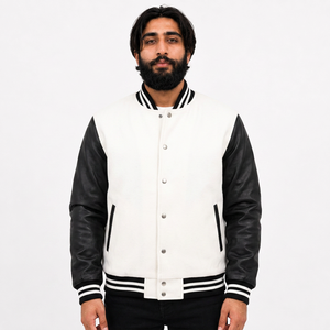 Wholesale Custom College Varsity Jacket for US Apparel Retailers Featuring Applique Jacket and Custom Apparel - Product Image 2