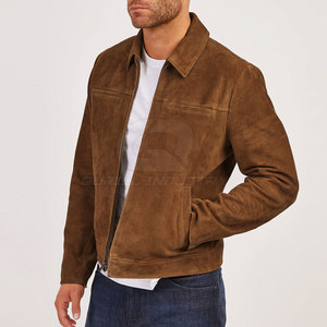Premium Quality Outerwear Winter <b>Suede</b> <b>Jacket</b> Soft Touch Material Tailored Fit Perfect For Casual Wear And Seasonal Use - Product Image 5