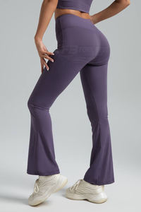 Leggings Deportivos de Cintura Alta con Estampado a Cuadros, de Secado Rápido, Cintura Elástica, Transpirables y Sin Costuras - Product Image 6