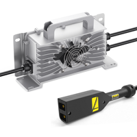 Chargeur de batterie de bateau électrique XYM IP67 étanche en alliage d'aluminium 1250W 92% d'efficacité 45dB 84V Chargeur industriel