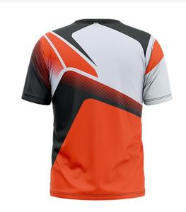 T-shirt pour homme personnalisé à manches courtes, motif uni, impression par sublimation, fabrication sur mesure - Product Image 4