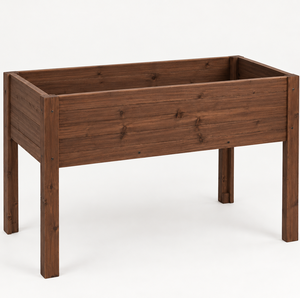 WholesalerElevated Wooden Planter <b>Box</b> Raised Wooden Planter <b>Box</b> with Legs Outdoor Wooden Planter Made in Vietnam - Product Image 1