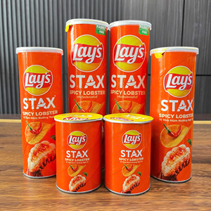 Hot Selling Lay's Stax Spicy Lobster Flavored <b>Potato</b> Chips 145g Crispy <b>Potato</b> Snack Competitive Price Wholesale Export - Product Image 3