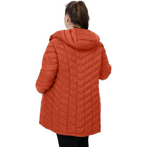 เสื้อแจ็คเก็ตพัฟเฟอร์โพลีเอสเตอร์แบบควิลท์น้ำหนักเบา กันน้ำ ใส่ได้สองด้าน ไซส์ใหญ่ สำหรับผู้ชายและผู้หญิง สวมใส่สบายๆ สำหรับกิจกรรมกลางแจ้ง - Product Image 4