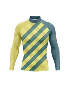 Maillot de surf à manches longues Rashguard anti-UV Protection solaire UPF 50 pour la natation, la plongée et la gym – Design minimaliste - Product Image 2