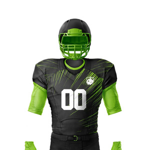 Uniforme de Fútbol Americano Deportivo de Moda, Ligero, de Poliéster, del Mejor Proveedor, Nuevo Diseño, Altamente Profesional, Tallas Personalizadas - Product Image 4