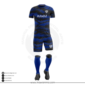 Mawra Premium Custom Soccer Uniforms Unisex Lightweight Sublimation Print Team Jersey Athletic Training Match <b>Kits</b> Bulk Orders - Product Image 5
