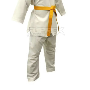 Uniforme d'entraînement de karaté flexible, combinaison de pratique d'arts martiaux en coton respirant pour adultes et jeunes - Product Image 2