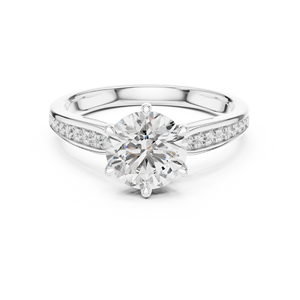 Women's 925 Sterling Silver Moissanite <b>Diamond</b> <b>Ring</b> Wholesale Engagement Jewelry OEM Supplier - Product Image 1