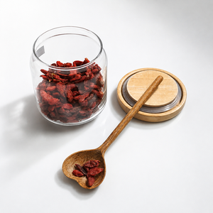 Cuillère en bois en forme de cœur à long manche, faite à la main, vintage, ustensile de cuisine, capacité 10 ml, finition miroir, pour café, dessert, fête - Product Image 3