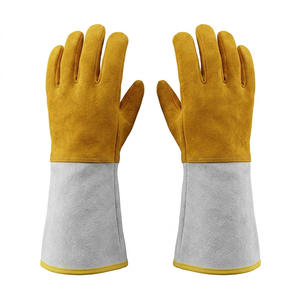 ถุงมือซันนี่ TIG/MIG/Stick Gloves โรงงานผลิตโดยตรง กันลื่น ทนความร้อน ไม่ใช้แล้วทิ้ง ป้องกันแรงงาน หนังวัวบุขนแกะ - Product Image 3