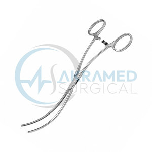 Pince vasculaire périphérique Debakey en forme de S, en acier inoxydable, instrument chirurgical atraumatique, certifié CE, réutilisable - Product Image 5