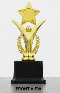 •Modern plastic <b>trophy</b> designed for academic achievements. - Product Image 1