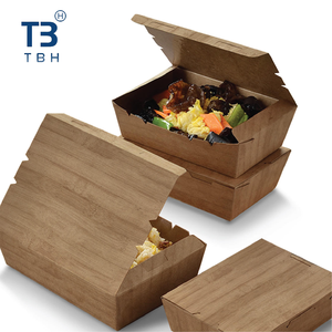 Caja de Papel Kraft de Primera Calidad para Almuerzo, 600ml 900ml, Rectangular, para Comida para Llevar, Puestos de Comida Rápida y Eventos, Vendedor de Malasia - Product Image 6