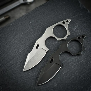 Cuchillo de Hoja Fija de Acero Inoxidable con Mango de Nylon, Cuchillo Táctico de Supervivencia Afilado de 3mm y 17cm para Camping al Aire Libre, Personalizable, Venta al por Mayor - Product Image 5