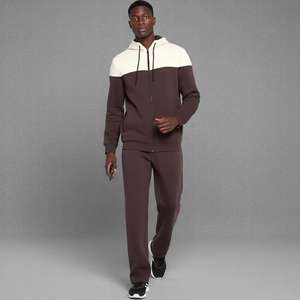 Trajes Deportivos de Forro Polar para Hombre, Cómodos y Transpirables, con Logotipo Personalizado, Diseño de Patrón Sólido, para Invierno, Nueva Llegada, Precio al por Mayor - Product Image 1