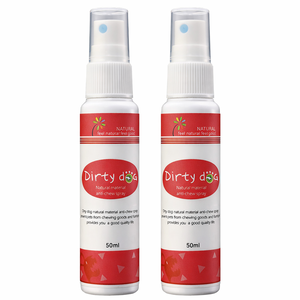 Spray Antilamido y Antipicaduras Natural y Ecológico de PVC para Perros y Gatos X2, Spray Antipulgas y Garrapatas con Aroma Floral / Desodorante para Mascotas - Product Image 1