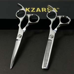 Tijeras de Peluquería Profesionales 440c con Mango Ergonómico, Tijeras de Acero Inoxidable para Cortar el Cabello, Herramienta de Estilismo para Salón de Belleza - Product Image 4