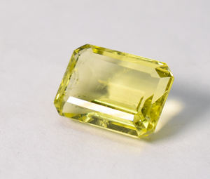 Pierre précieuse naturelle en quartz citron émeraude octogonale 18x13x9 mm 15,55 carats, pierre précieuse non montée pour la création de bijoux - Product Image 5