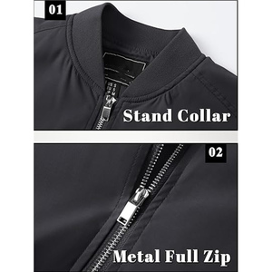 Wholesale Men Bomber <b>Wind</b> <b>Breaker</b> Jacket Men Clothing Male Casual Streetwear Fashion Pilot Baseball Jacket Coat - Product Image 6