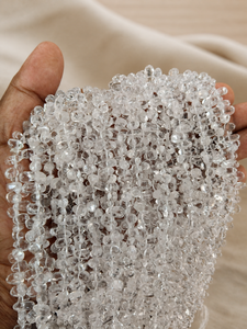 Perles en pierre polie de qualité supérieure pour la fabrication de bijoux, bracelets, colliers, boucles d'oreilles, malas, artisanat DIY, vente en gros Radheya Global Rajasthan - Product Image 3