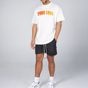 Conjuntos de Shorts de Verano para Hombre, Personalizados, 100% Algodón, Talla Grande, Transpirables, Ecológicos, Shorts Deportivos para Correr - Product Image 1