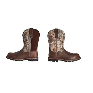Chaussures de cowboy unisexes confortables en cuir de cheval véritable, logo personnalisé, nouvelles bottes de chasse en vente, bottes de cowboy en cuir unisexes - Product Image 6
