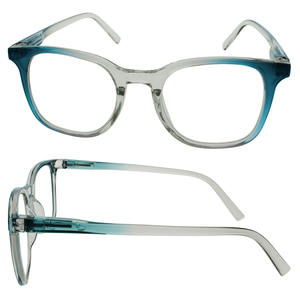 Lunettes de lecture carrées à dégradé de couleurs pour hommes et femmes, design tendance, vente en gros - Product Image 1