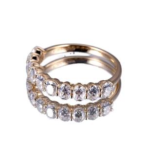 Anillo de Oro con Diamante de Corte Ovalado, Oro de 14k y 18k, Platino, Anillo de Compromiso Elegante, Anillo de Boda Minimalista con Diamante Solitario, Regalo para Ella - Product Image 2