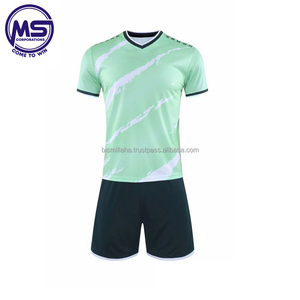 Latest Customized Soccer Jerseys Sets Adults Club Team Football Uniform Shirt Suit Kids Soccer Wear - Product Image 5