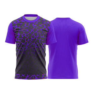 Camiseta de fútbol sublimada de diseño ligero y de alto rendimiento, transpirable, moderna, para entrenamiento deportivo. - Product Image 5