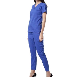 Tenue médicale professionnelle en tissu souple antimicrobien avancé pour le personnel infirmier – Blouse d'hôpital - Product Image 6