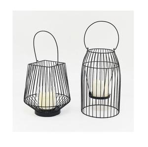 Farol de Hierro Grande para Decoración de Sala de Estar, Patio y Jardín - Product Image 3