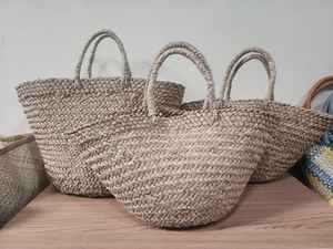 Hot Sale Bohemian Summer Autumn Tote Shoulder Handback Clutch Wallet for Woman Man Child Made of Straw Open Closure - Product Image 5