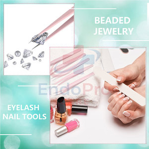 Kit de Belleza para el Cuidado Personal, Juego de Pinzas para Pestañas con Punta Afilada, Juego de Pinzas para Pestañas Duraderas - Product Image 3