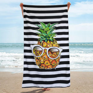 Toalla de Playa de Algodón de Lujo a Cuadros, de la Mejor Calidad, Venta al Por Mayor de Fábrica, Personalizada, de Secado Rápido, Ecológica y Personalizable - Product Image 2