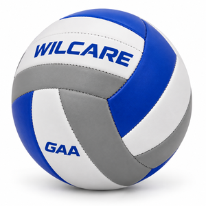 ลูกฟุตบอล WILCARE GAA พิมพ์ลายโลโก้ สีเขียว ขาว เทา ลูกฟุตบอลพิมพ์ลายโลโก้ สีเขียว ขาว เทา - Product Image 2