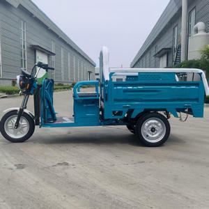 Triciclo de Carga Duradero de 3 Ruedas, Vehículo de Transporte de Carga de Doble Potencia Diésel/Eléctrico, Bicicleta de Carga Pesada para Uso Industrial FarmPro - Product Image 1