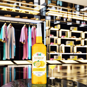 750ml Vinut Sirop Bouteille Limonade De Limonade Fraîche 100% Naturel Fabricant Répertoire Mignon Limonade Seaux pour Boissons - Product Image 3