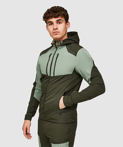Nouveauté : Ensemble de survêtement pour homme en nylon 100 %, coupe-vent, léger, avec capuche et cordon de serrage, design optimal - Product Image 2