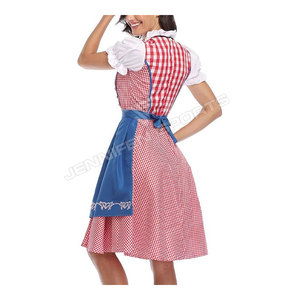 Premium Exquisite German Dirndl Dress Custom Embroidered Bavarian Oktoberfest Costumes Manufacturer Authentic Trachten Clothing - Product Image 5