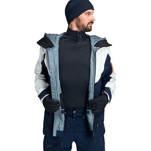 Chaqueta de Esquí y Snowboard Profesional Unisex, Impermeable y Cortavientos 10,000mm, con Capucha Térmica y Forro Primaloft para Invierno - Product Image 3