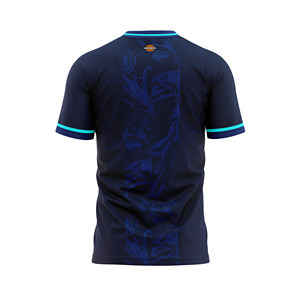 เสื้อกีฬาชายสั่งทำ MADE4MATCH แบบสั้น พิมพ์ลายแบบ Sublimation ขายส่ง โพลีเอสเตอร์ 100% แห้งเร็ว ยืดหยุ่น ระบายอากาศได้ดี พร้อมสกรีนชื่อทีม - Product Image 2