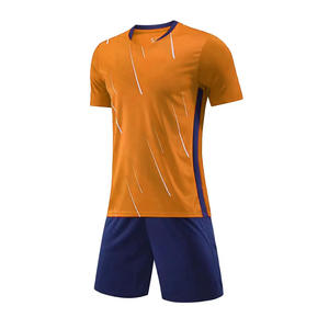 <b>Cheap</b> Price Men Soccer Jersey Uniform Short Sleeve Breathable Custom Made Comfortable Top Trend Use Custom Logo - Product Image 2