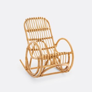Silla reclinable de ratán para bebés y niños pequeños, asiento mecedor de la más alta calidad, sillas mecedoras de caña natural. - Product Image 1