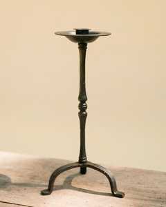 Premium Matte <b>Black</b> Iron Candle Holder Handmade Tall Metal Taper <b>Candlestick</b> Stand Minimalist Home Decor Wedding Centerpiece - Product Image 2