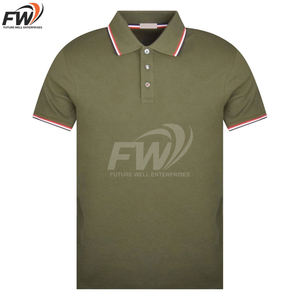 เสื้อโปโลชายแบบใหม่ขายดี OEM พร้อมกระดุมด้านหน้าสไตล์เฮนลีย์ ผ้าแห้งเร็วและป้องกันกลิ่น - Product Image 1