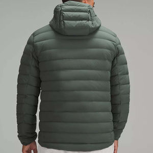 2026 New Style Custom logo Design Hooded Heated <b>Jacket</b> Puff Winter Custom Men Puffer <b>Jacket</b> Waterproof - Product Image 5